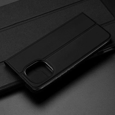 Чохол-книжка Dux Ducis з кишенею для візиток для Xiaomi Mi 11 Чорний Чохол-книжка Dux Ducis з кишенею для візиток для Xiaomi Mi 11 Чорний