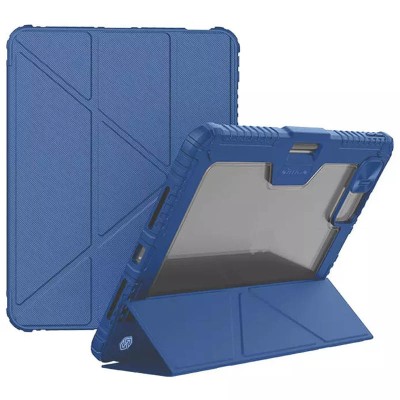 Чохол-книжка Nillkin Bumper Pro Multi-angle для Apple iPad Pro 11" (2024) Sapphire blue Чохол-книжка Nillkin Bumper Pro Multi-angle для Apple iPad Pro 11" (2024) Sapphire blue