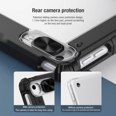 Чохол-книжка Nillkin Bumper Pro для Apple iPad 10.2" (2019) (2020) (2021) Black