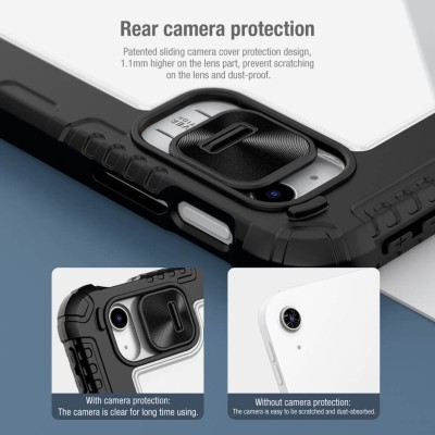 Чохол-книжка Nillkin Bumper Pro для Apple iPad 10.9" (2022) Black Чохол-книжка Nillkin Bumper Pro для Apple iPad 10.9" (2022) Black