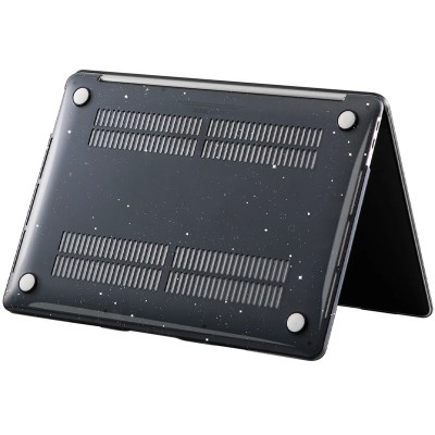 Чохол-накладка Glitter для Apple MacBook Pro 13.3" (A1706/A1708/A1989/A2159/A2289/A2251/A2338) Чорний Чохол-накладка Glitter для Apple MacBook Pro 13.3" (A1706/A1708/A1989/A2159/A2289/A2251/A2338) Чорний