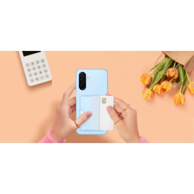 Чохол-накладка Samsung A26 Card Slot Case EF-OA266TLEGWW / Blue Чохол-накладка Samsung A26 Card Slot Case EF-OA266TLEGWW / Blue