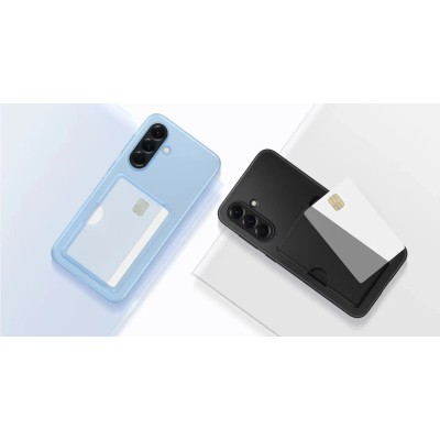 Чохол-накладка Samsung A56 (A566) Card Slot Case (EF-OA566TLEGWW) синій Чохол-накладка Samsung A56 (A566) Card Slot Case (EF-OA566TLEGWW) синій