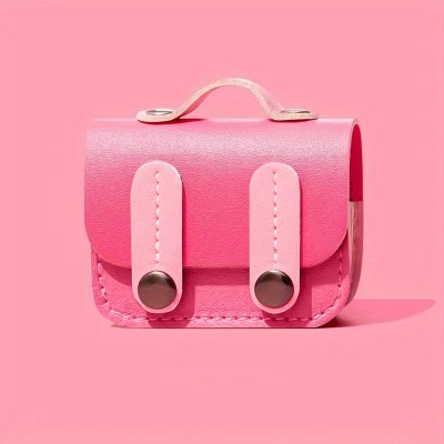 Шкіряний футляр Briefcase для навушників AirPods Pro 2 / Pro Pink