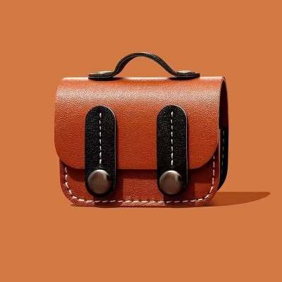 Шкіряний футляр Briefcase для навушників AirPods Pro Brown / Black Шкіряний футляр Briefcase для навушників AirPods Pro Brown / Black
