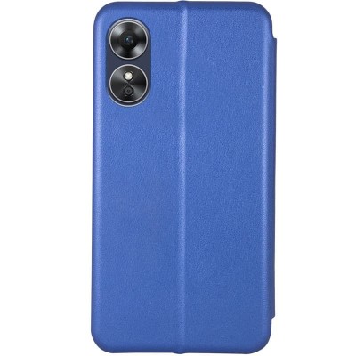 Шкіряний чохол (книжка) Classy для Oppo A17 / A17K Синій Шкіряний чохол (книжка) Classy для Oppo A17 / A17K Синій