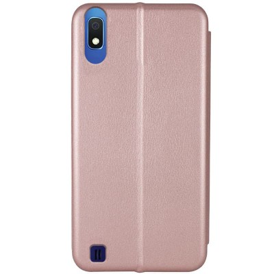 Шкіряний чохол (книжка) Classy для Samsung Galaxy A10 (A105F) Rose Gold