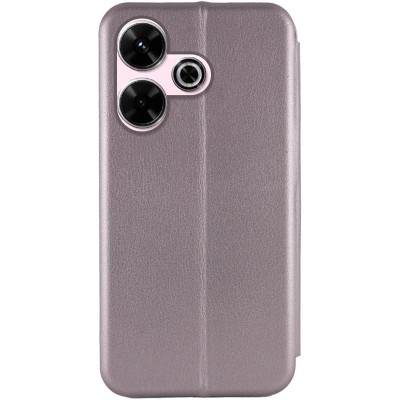 Шкіряний чохол (книжка) Classy для Xiaomi Redmi 13 4G / Poco M6 4G Сірий Шкіряний чохол (книжка) Classy для Xiaomi Redmi 13 4G / Poco M6 4G Сірий