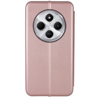 Шкіряний чохол (книжка) Classy для Xiaomi Redmi 14C / Poco C75 Rose Gold Шкіряний чохол (книжка) Classy для Xiaomi Redmi 14C / Poco C75 Rose Gold