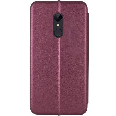 Шкіряний чохол (книжка) Classy для Xiaomi Redmi 5 Бордовий