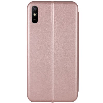 Шкіряний чохол (книжка) Classy для Xiaomi Redmi 9A Rose Gold Шкіряний чохол (книжка) Classy для Xiaomi Redmi 9A Rose Gold