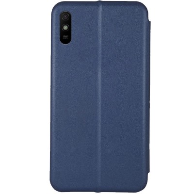 Шкіряний чохол (книжка) Classy для Xiaomi Redmi 9A Темно-синій