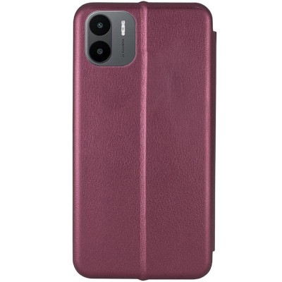 Шкіряний чохол (книжка) Classy для Xiaomi Redmi A1 / A2 Бордовий Шкіряний чохол (книжка) Classy для Xiaomi Redmi A1 / A2 Бордовий