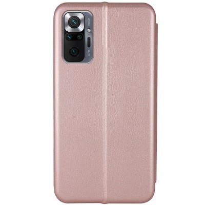 Шкіряний чохол (книжка) Classy для Xiaomi Redmi Note 10 Pro / 10 Pro Max Rose Gold Шкіряний чохол (книжка) Classy для Xiaomi Redmi Note 10 Pro / 10 Pro Max Rose Gold