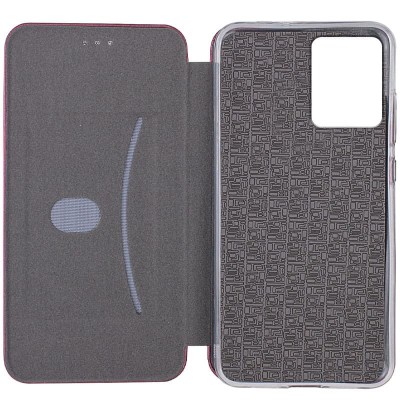 Шкіряний чохол (книжка) Classy для Xiaomi Redmi Note 12 4G Бордовий Шкіряний чохол (книжка) Classy для Xiaomi Redmi Note 12 4G Бордовий