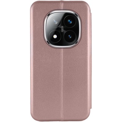 Шкіряний чохол (книжка) Classy для Xiaomi Redmi Note 14 Pro 5G / 14 Pro+ 5G Rose Gold Шкіряний чохол (книжка) Classy для Xiaomi Redmi Note 14 Pro 5G / 14 Pro+ 5G Rose Gold