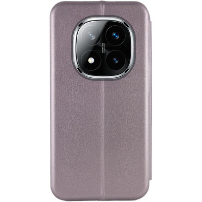 Шкіряний чохол (книжка) Classy для Xiaomi Redmi Note 14 Pro 5G / 14 Pro+ 5G Сірий Шкіряний чохол (книжка) Classy для Xiaomi Redmi Note 14 Pro 5G / 14 Pro+ 5G Сірий