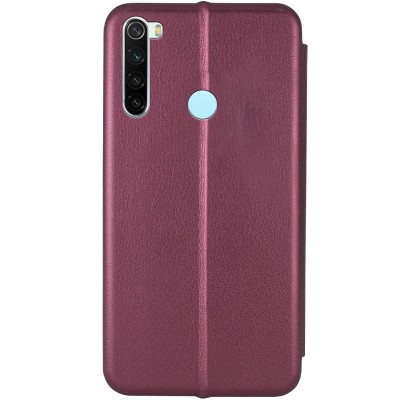 Шкіряний чохол (книжка) Classy для Xiaomi Redmi Note 8T Бордовий Шкіряний чохол (книжка) Classy для Xiaomi Redmi Note 8T Бордовий