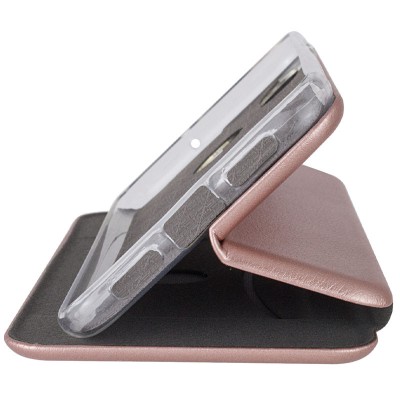 Шкіряний чохол (книжка) Classy для Xiaomi Redmi Note 9 / Redmi 10X Rose Gold Шкіряний чохол (книжка) Classy для Xiaomi Redmi Note 9 / Redmi 10X Rose Gold