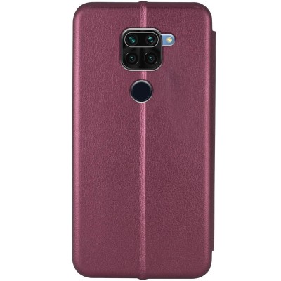 Шкіряний чохол (книжка) Classy для Xiaomi Redmi Note 9 / Redmi 10X Бордовий Шкіряний чохол (книжка) Classy для Xiaomi Redmi Note 9 / Redmi 10X Бордовий