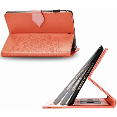 Шкіряний чохол Art Case з візитницею для Samsung Galaxy Tab S7 Помаранчевий Шкіряний чохол Art Case з візитницею для Samsung Galaxy Tab S7 Помаранчевий