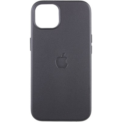 Шкіряний чохол Leather Case (AAA) with MagSafe and Animation для Apple iPhone 13 (6.1") Midnight Шкіряний чохол Leather Case (AAA) with MagSafe and Animation для Apple iPhone 13 (6.1") Midnight