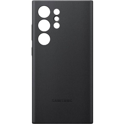 Шкіряний чохол Leather Case (AAA) для Samsung Galaxy S24 Ultra Black Шкіряний чохол Leather Case (AAA) для Samsung Galaxy S24 Ultra Black