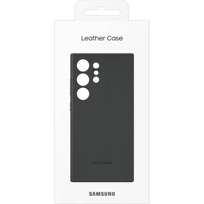 Шкіряний чохол Leather Case (AAA) для Samsung Galaxy S24 Ultra Black Шкіряний чохол Leather Case (AAA) для Samsung Galaxy S24 Ultra Black