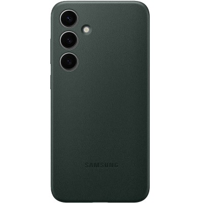 Шкіряний чохол Leather Case (AAA) для Samsung Galaxy S24+ Pine green Шкіряний чохол Leather Case (AAA) для Samsung Galaxy S24+ Pine green