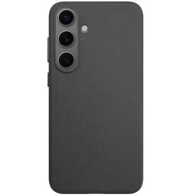Шкіряний чохол Leather Case (AAA) для Samsung Galaxy S25+ Black