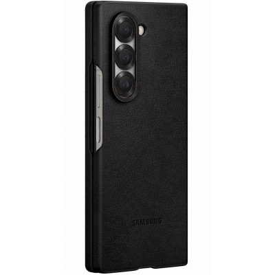 Шкіряний чохол Leather Case (AAA) для Samsung Galaxy Z Fold6 Black Шкіряний чохол Leather Case (AAA) для Samsung Galaxy Z Fold6 Black