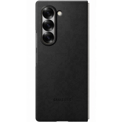 Шкіряний чохол Leather Case (AAA) для Samsung Galaxy Z Fold6 Black Шкіряний чохол Leather Case (AAA) для Samsung Galaxy Z Fold6 Black