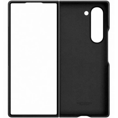 Шкіряний чохол Leather Case (AAA) для Samsung Galaxy Z Fold6 Black Шкіряний чохол Leather Case (AAA) для Samsung Galaxy Z Fold6 Black