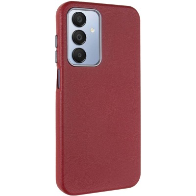 Шкіряний чохол Leather Case Metal Buttons для Samsung Galaxy A25 5G Red Шкіряний чохол Leather Case Metal Buttons для Samsung Galaxy A25 5G Red