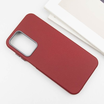 Шкіряний чохол Leather Case Metal Buttons для Samsung Galaxy A25 5G Red Шкіряний чохол Leather Case Metal Buttons для Samsung Galaxy A25 5G Red