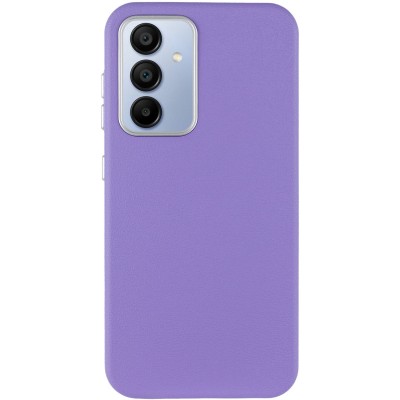 Шкіряний чохол Leather Case Metal Buttons для Samsung Galaxy S24 FE Light Purple Шкіряний чохол Leather Case Metal Buttons для Samsung Galaxy S24 FE Light Purple