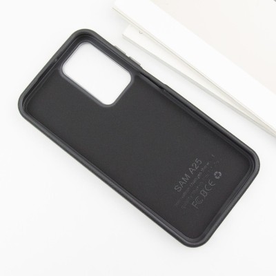 Шкіряний чохол Leather Case Metal Buttons для Samsung Galaxy S24+ / S25+ Black