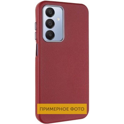Шкіряний чохол Leather Case Metal Buttons для Samsung Galaxy S25 Ultra Red Шкіряний чохол Leather Case Metal Buttons для Samsung Galaxy S25 Ultra Red