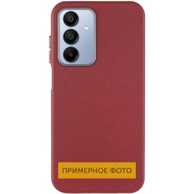 Шкіряний чохол Leather Case Metal Buttons для Samsung Galaxy S25 Ultra Red Шкіряний чохол Leather Case Metal Buttons для Samsung Galaxy S25 Ultra Red