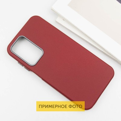 Шкіряний чохол Leather Case Metal Buttons для Samsung Galaxy S25 Ultra Red Шкіряний чохол Leather Case Metal Buttons для Samsung Galaxy S25 Ultra Red