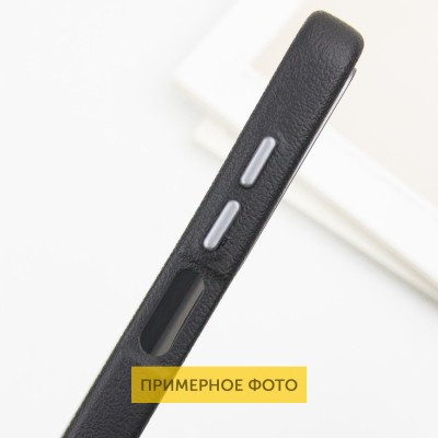 Шкіряний чохол Leather Case Metal Buttons для Xiaomi Redmi 9C Black Шкіряний чохол Leather Case Metal Buttons для Xiaomi Redmi 9C Black