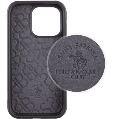Шкіряний чохол Polo Santa Barbara Barton для Apple iPhone 16 Pro Max (6.9") Black / Yellow Шкіряний чохол Polo Santa Barbara Barton для Apple iPhone 16 Pro Max (6.9") Black / Yellow