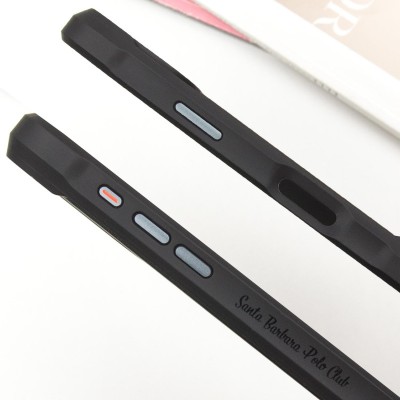 Шкіряний чохол Polo Santa Barbara Barton для Apple iPhone 16 Pro Max (6.9") Black / Yellow Шкіряний чохол Polo Santa Barbara Barton для Apple iPhone 16 Pro Max (6.9") Black / Yellow