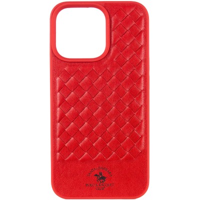 Шкіряний чохол Polo Santa Barbara для Apple iPhone 13 Pro (6.1") Red Шкіряний чохол Polo Santa Barbara для Apple iPhone 13 Pro (6.1") Red