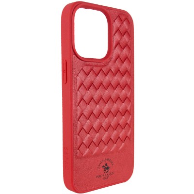 Шкіряний чохол Polo Santa Barbara для Apple iPhone 13 Pro (6.1") Red Шкіряний чохол Polo Santa Barbara для Apple iPhone 13 Pro (6.1") Red
