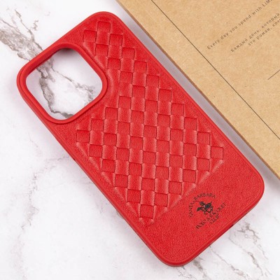 Шкіряний чохол Polo Santa Barbara для Apple iPhone 13 Pro (6.1") Red Шкіряний чохол Polo Santa Barbara для Apple iPhone 13 Pro (6.1") Red