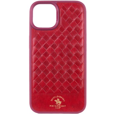 Шкіряний чохол Polo Santa Barbara для Apple iPhone 14 (6.1") Red Шкіряний чохол Polo Santa Barbara для Apple iPhone 14 (6.1") Red