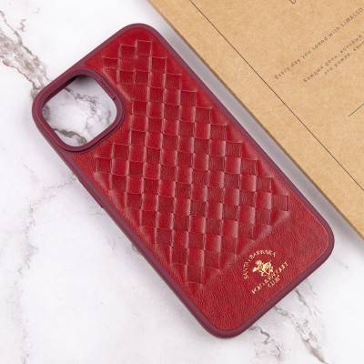 Шкіряний чохол Polo Santa Barbara для Apple iPhone 14 (6.1") Red Шкіряний чохол Polo Santa Barbara для Apple iPhone 14 (6.1") Red