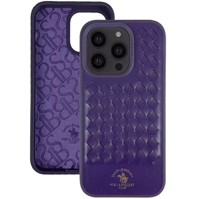 Шкіряний чохол Polo Santa Barbara для Apple iPhone 14 Pro Max (6.7") Purple Шкіряний чохол Polo Santa Barbara для Apple iPhone 14 Pro Max (6.7") Purple