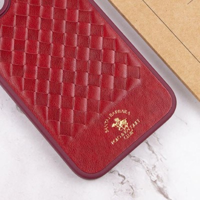 Шкіряний чохол Polo Santa Barbara для Apple iPhone 14 Pro Max (6.7") Red